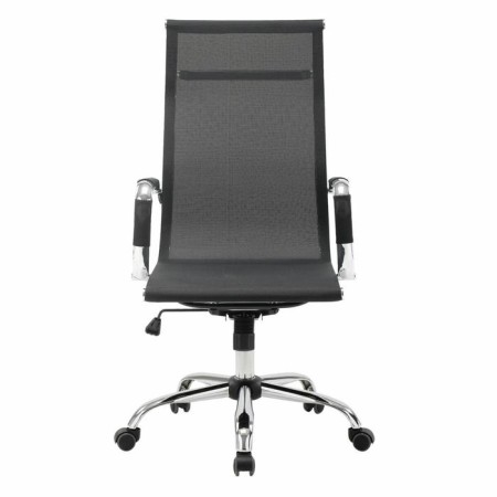 Office armchair Brabix "Line EX-530", chrome, mesh, black, 531846-4