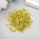 Decor for creativity Metal "Yellow circles" set 2000 pcs 0.2x0.2 cm