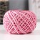 Yarn 100% juts "Softino Jute Colored" 50m ± 2m light pink 50 g
