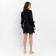 Women's dress Minaku: Casual Collection Black Color, Rr. 42