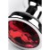 Anal plug Metal by Toyfa, silver, ruby, 12 cm, d = 4 cm