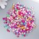Glass beads 6/0 "Transparent color. Melange" 30 g