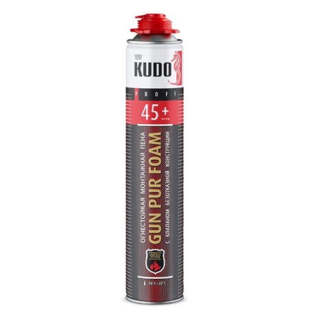 Foam Noner Fireproof Kudo Kuppf10u 45+ "All -Eastern season" Proff 45+, 1 L, 900 g
