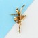 Brooch "St. Petersburg", 3.3 x 5 cm