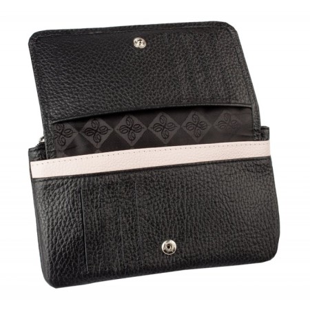 Purse with lightning, black-powder color-1