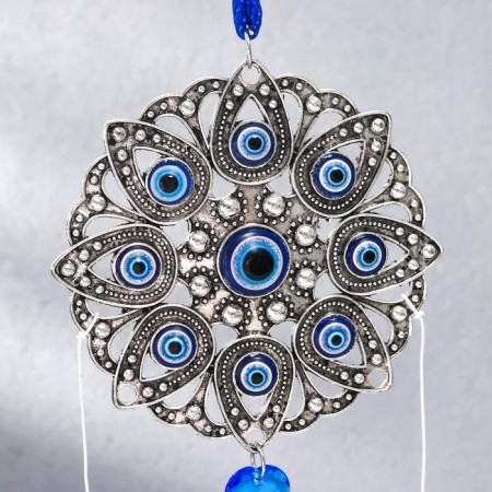 Wind Music Metal "Mehendi" from the evil eye 1 bell 40x10 cm-1