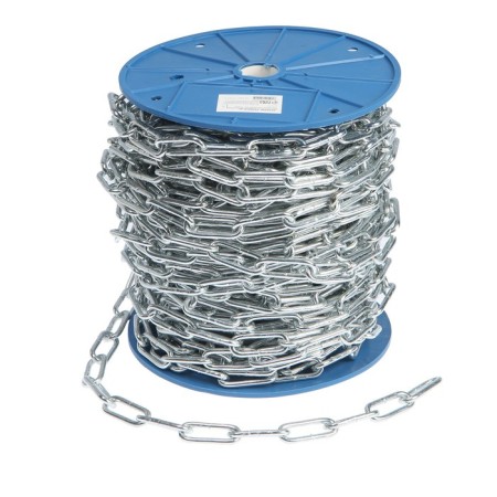Long -green tundra chain Krep, Din763, diameter 5 mm, welded, galvanized, 40 m