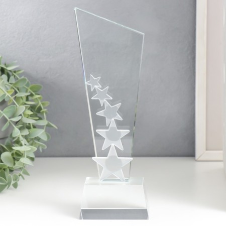 Souvenir glass "Stela award - winner" 25x8x5.8 cm