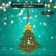 Decorative decoration (suspension) "Christmas tree" 23x19.5 cm