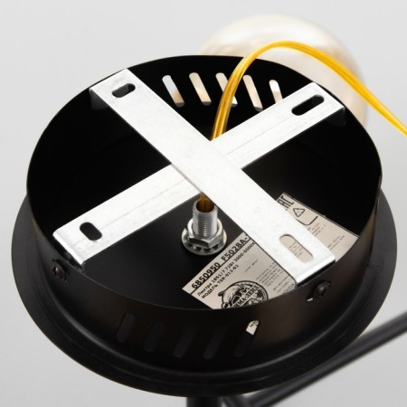 Chandelier 1851/7 LED 72W 3000-6000K black and gold 79x77x43 cm Bayerlux-13