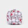 Monetnik-monotnik on the zipper, white/red color