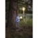 Garland "thread" 1 m dew with a cork, IP44, silver thread, 10 led, white glow, fixing, solar battery