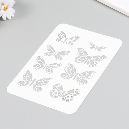 Stencil "Butterflies" 16x24 cm-1