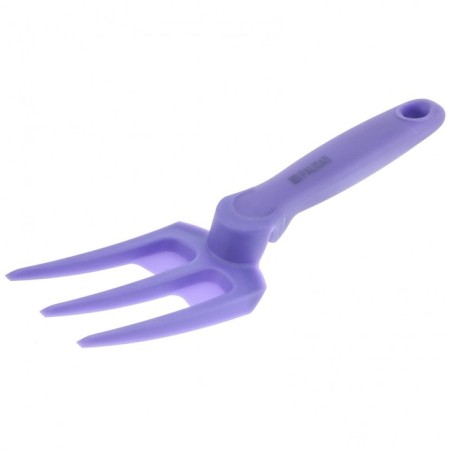 Planting fork, length 25 cm, plastic, gel handle, Nylon Soft-1