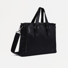 Male bag, guran tomp, black color