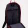 Tourist backpack with extension, 7 liters, external pocket, black/red color