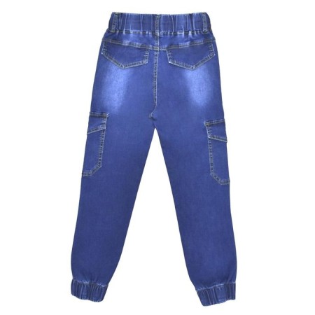 Jeans for boys, height 134 cm, blue color-1