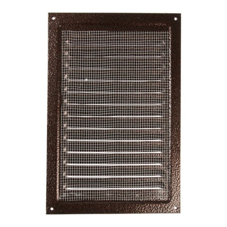 Ventilation grate Zein luxury RM2030M, 200x300 mm, with a grid, metal, copper antik-5