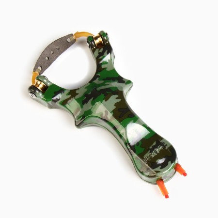 Camouflage slingshot Plastic, 15cm-1