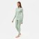 Women's thermal underwear (longshit, leggings) minku color emerald, size 48