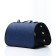 An animal carrier bag with a window, blue, 40 x 26 x 26 cm