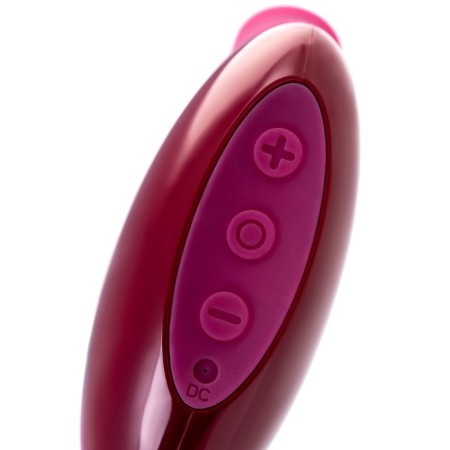 Toyfa A-Toys Myrty Vacuum Clit Stimulator, Burgundy, 9.8 cm-3