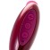 Toyfa A-Toys Myrty Vacuum Clit Stimulator, Burgundy, 9.8 cm