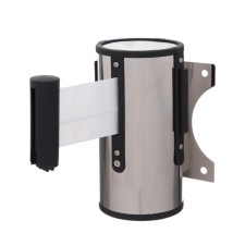 Wall block with exhaust ribbon-470 cm white, height-13.5cm, width 11cm