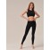 Women's Legins in the Rubchik Legings RIB, size 46-48, black color