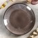 Dining plate Ethos Rock, D = 26 cm, brown color