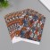 Scrapbooking paper bilateral "Africa" ​​density 180 grams set 10 pcs 15.5x17 cm
