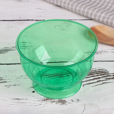 Crecanter Plastic disposable "Crystal", 200 ml, green color