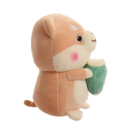 Soft toy "Corgi with a glass", Mix color-1
