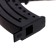 AK-47 machine gun, with a laser, black color