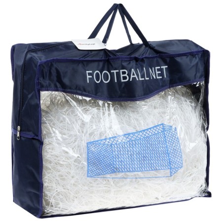 Football net onlytop, 7.5x2.5 m, thread 3 mm, 2 pcs.-4