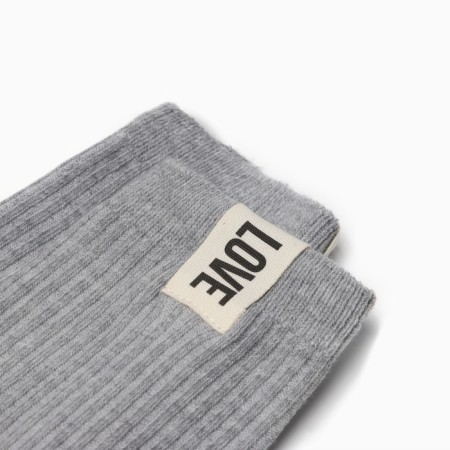 Women's socks KAFTAN LOVE R.36-39 (23-25 ​​cm), gray-2