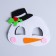 New Year's carnival mask "Snowman", felt, for the New Year
