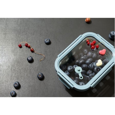 Container for baking, storage and carrying of products in the Smart Solutions cover, Blue color, 1050 ml-28