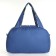 Sports bag with lightning, long belt, external pocket, blue color