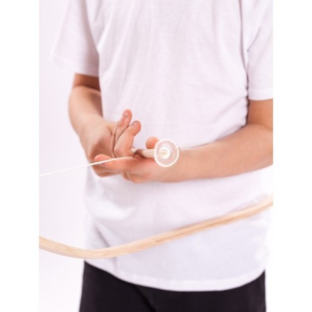 Wooden onion, with arrows on suction cups-6