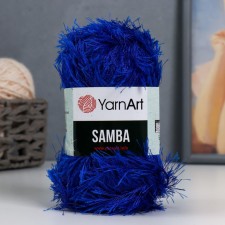 Samba yarn 100% polyester 150m/100g (2032 cornflower)