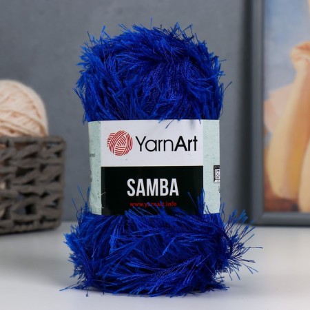 Samba yarn 100% polyester 150m/100g (2032 cornflower)