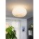Optica lamp, 2x60W E27, Nickel color