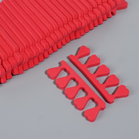 A set of fingers, 100 pairs, red-3