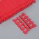 A set of fingers, 100 pairs, red