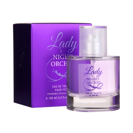 Women's toilet water Genty "Lady Night Orchid", 100 ml