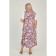 Female dress, size 64, blue color