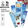 New Year. Bookmarks for books Cardboard 5 pcs "On New Year, only forward"