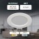 Lamp built -in era LED, IP40, 6W, 98x25.5 mm, 4000k, 415LM, white color