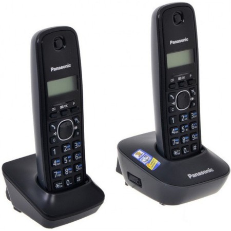 Radio telegon Dect Panasonic KX-TG1612RUH dark gray, AOO-1